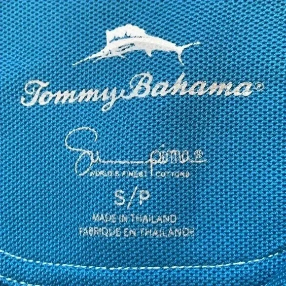 Tommy Bahama NWOT 100% Cotton Short Sleeve  Polo Shirt - Picture 5 of 8